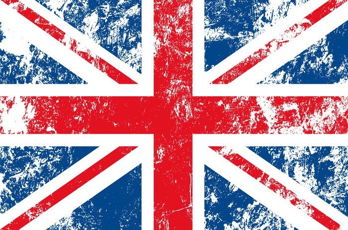 Sticker Drapeau Anglais Usé • Pixers® - Nous Vivons Pour dedans Le Drapeau De England 