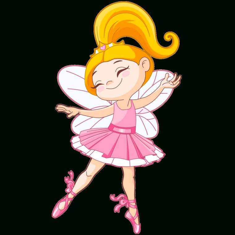 Sticker Petite Fée Danseuse De Ballerine – Stickers concernant Dessin De Petite Fille