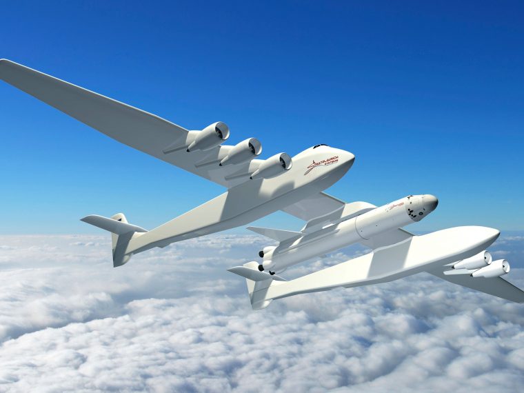 Stratolaunch: Biggest Plane In The World To Take Off Next pour Avions Planes