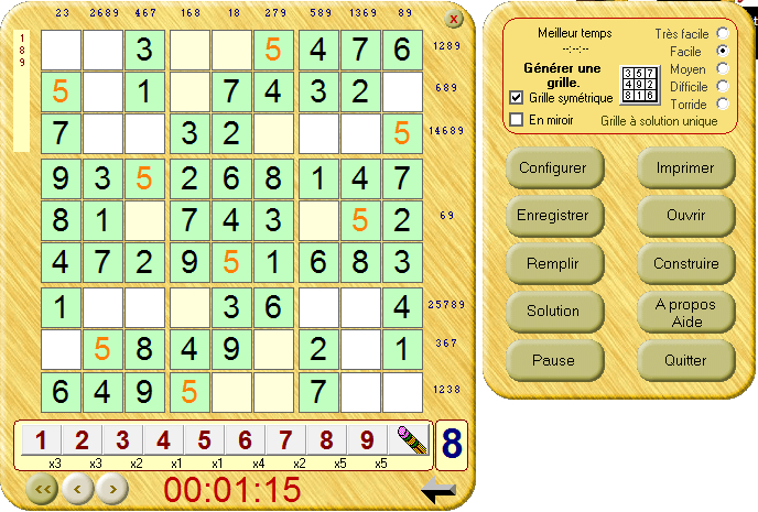 Sudoku Gratuit - Logitheque Jeux Vidéo concernant Comment Rã©Ussir Un Sudoku Difficile 