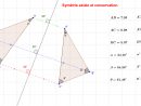 Symétrie Axiale Et Conservation. - Geogebra Avec Symetrie avec Symetrie Axial Primanyc