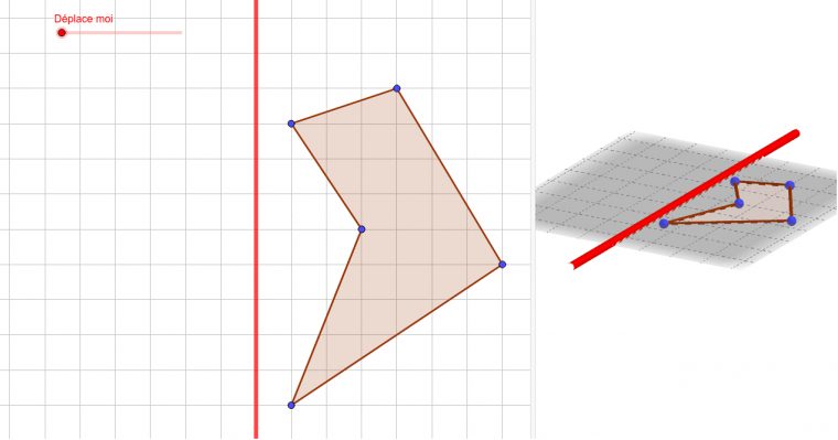 Symétrie Axiale, Mais – Geogebra Serapportantà Symetrie tout Symetrie Axial Primanyc