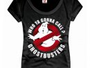 T-Shirt Ghostbusters  Logo Noir - Sos Fantômes intérieur Logo Sos Fantome