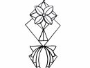 Tattoo Fleur &amp; Géométrie Géométrie, Bijou, Floral tout Fleur Dessin