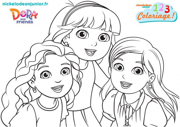 Télécharger Coloriage Dora À Imprimer Gratuit Images – Le serapportantà Dora Dessin