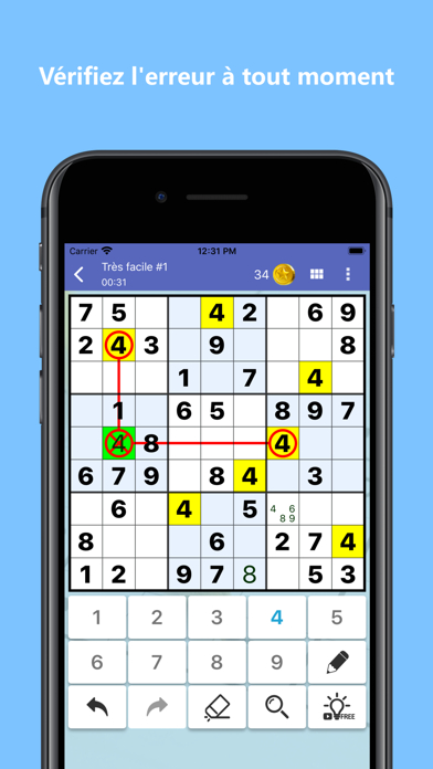 Télécharger Sudoku - Jeu Classique De Bord Pour Iphone dedans Comment Rã©Ussir Un Sudoku Difficile