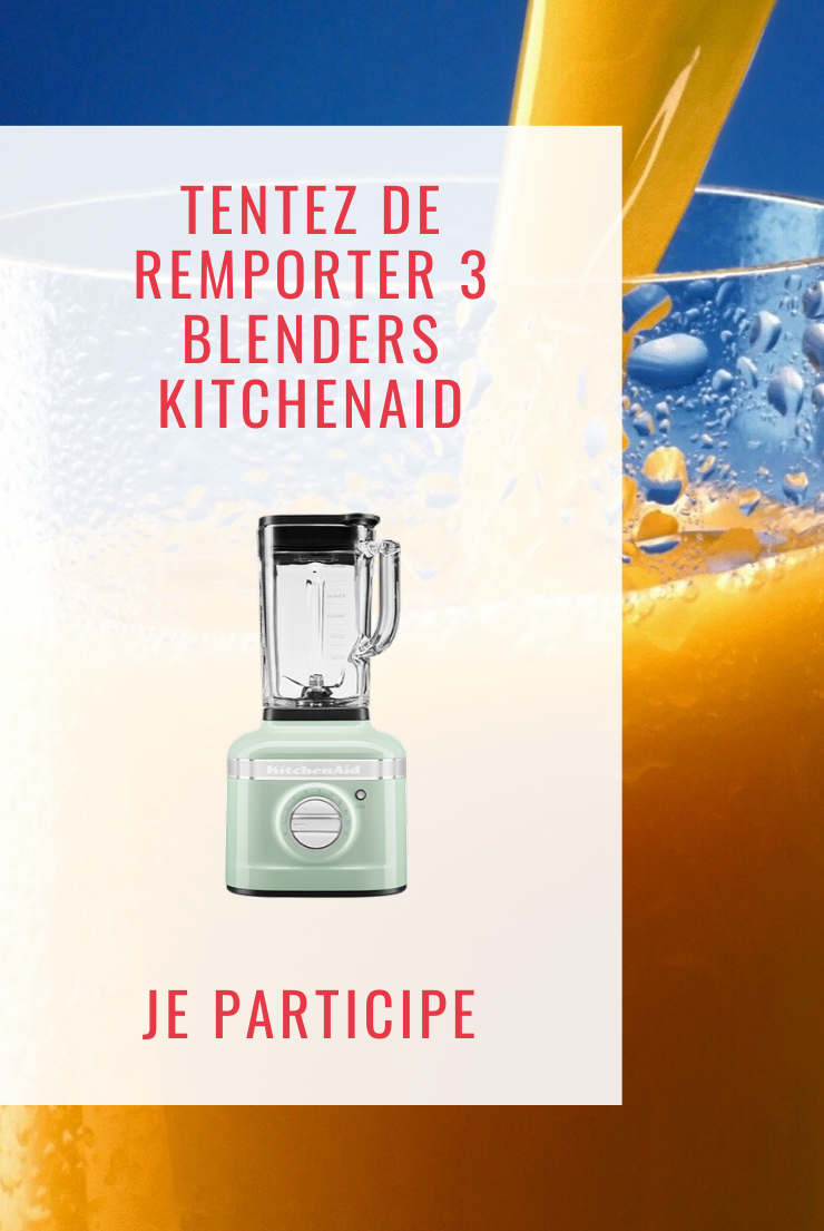 Tentez De Remporter 3 Blenders Kitchenaid  Concours, Jeu encequiconcerne Jeux De Voiture Avec Blender 