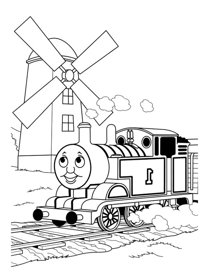 Thomas And Friends To Print For Free - Thomas And Friends dedans Train Coloriage 