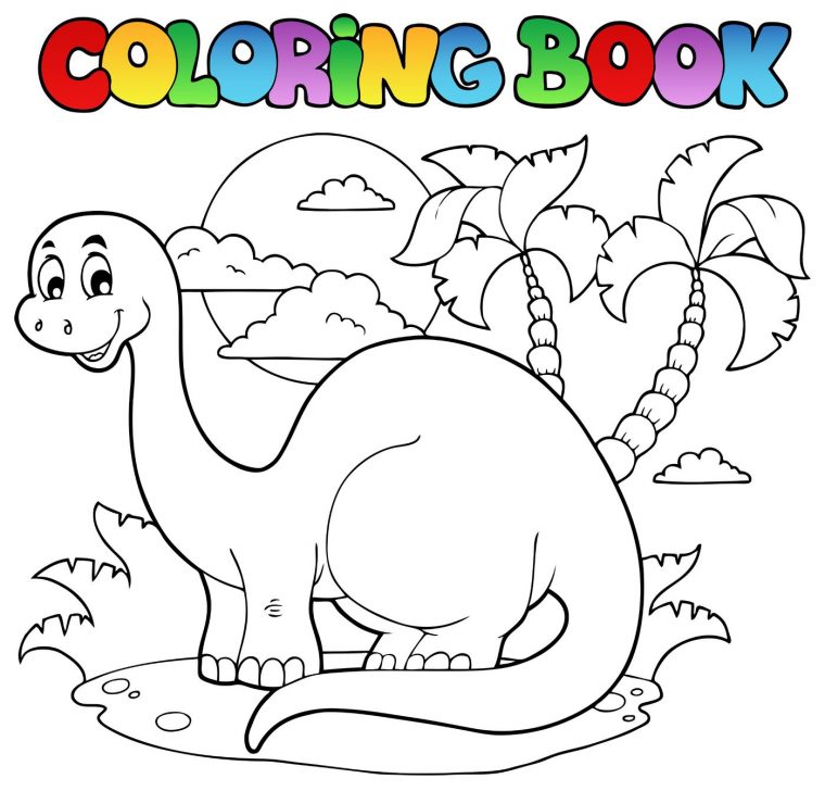 Top14+ Dinosaure Coloriage Dessin – Lesgenissesdanslmais dedans Dessin De Dinosaures