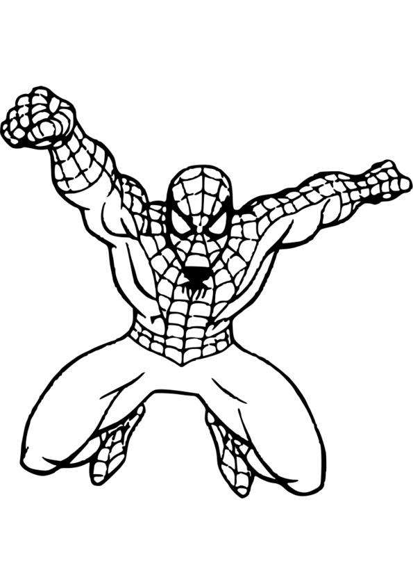 Top45+ Coloriage Spiderman À Imprimer Images - Basisbeweging concernant Dessin A Imprimer Spiderman 