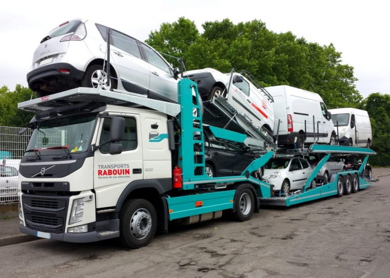 Transport De Véhicule D'Occasion – Transports Rabouin encequiconcerne Jeux De Camion De Transport De Voiture