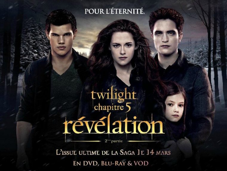 « Twilight » Chapitre 5 – Révélation, 2E Partie Le 2011 À dedans Les Films Twilight