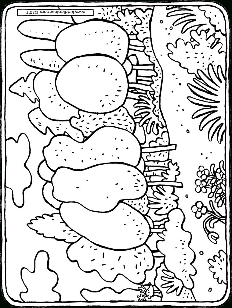 Une Petite Forêt – Kiddicolour serapportantà Coloriage Foret