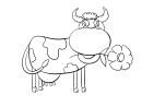Vache Clipart Gratuit - Animal À Colorier - Animaux à Vache À Colorier