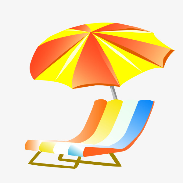 Vector Cartoon Beach Umbrella Creative, Cartoon Clipart encequiconcerne Dessin Parasol 