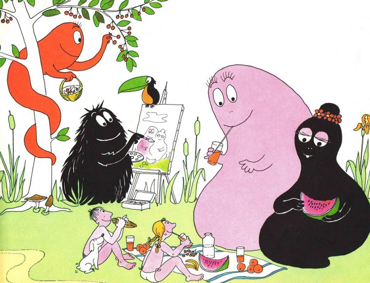 Vintage Kids' Books My Kid Loves: Barbapapa'S Ark tout Barbapapa Image