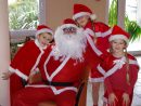 Visite Du Père Noël encequiconcerne Le Pere Noel Et Ses Lutins