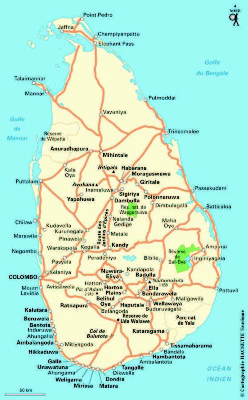 Voyage Au Sri Lanka destiné Carte Sri Lanka A Imprimer 