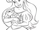 Walt Disney Coloring Pages - Princess Ariel - Personajes destiné Princesse Disney A Colorier