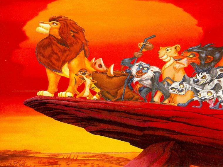 Walt Disney Le Roi Lion avec Le Roi Lion Dessin