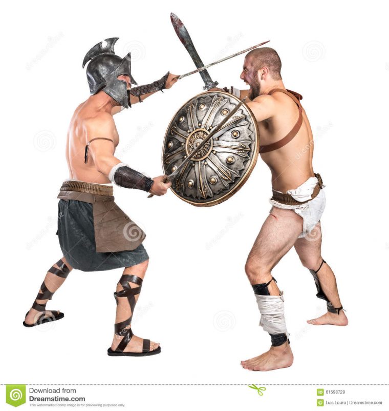 verbeugung des gladiators