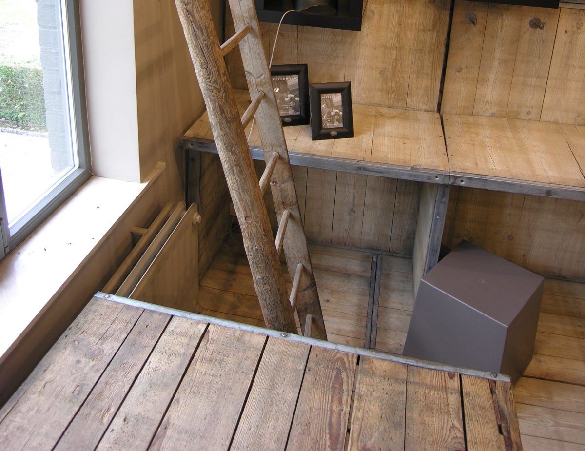 terrasse bois de coffrage