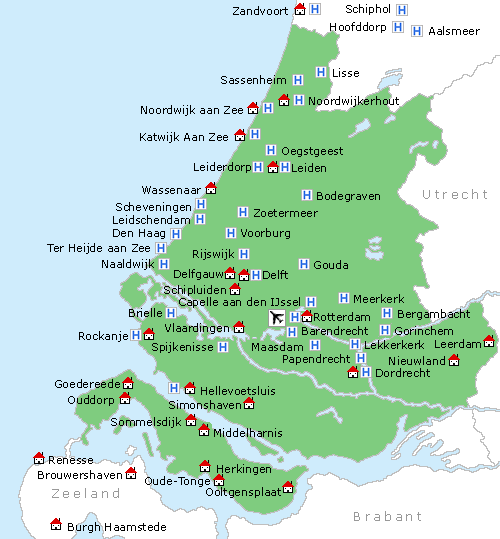 stadt in der provinz südholland