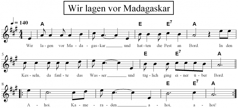 wir lagen vor madagaskar original