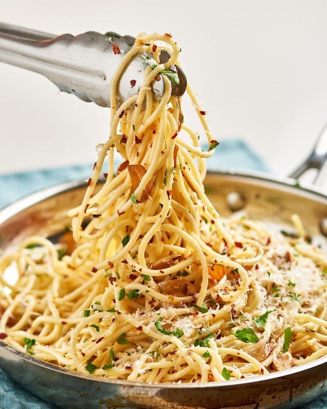 spaghetti aglio e olio original italienisch