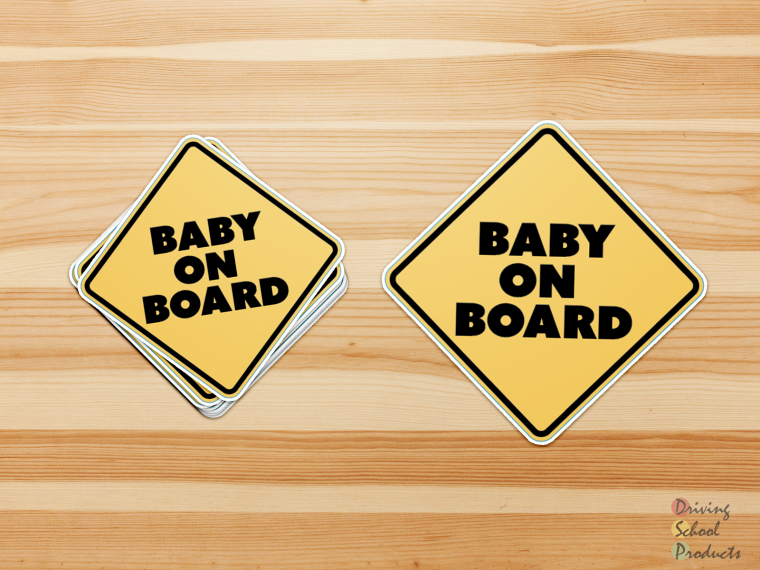 baby on board sticker