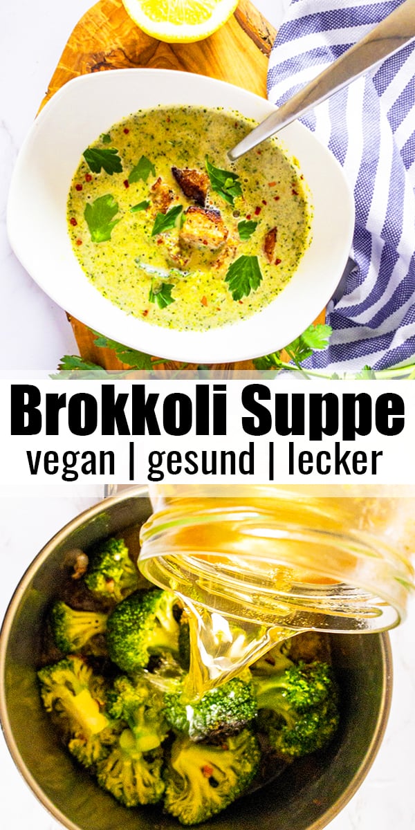 brokkoli suppe vegan