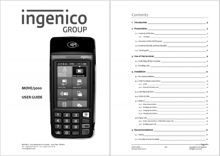 ingenico move 5000 bedienungsanleitung