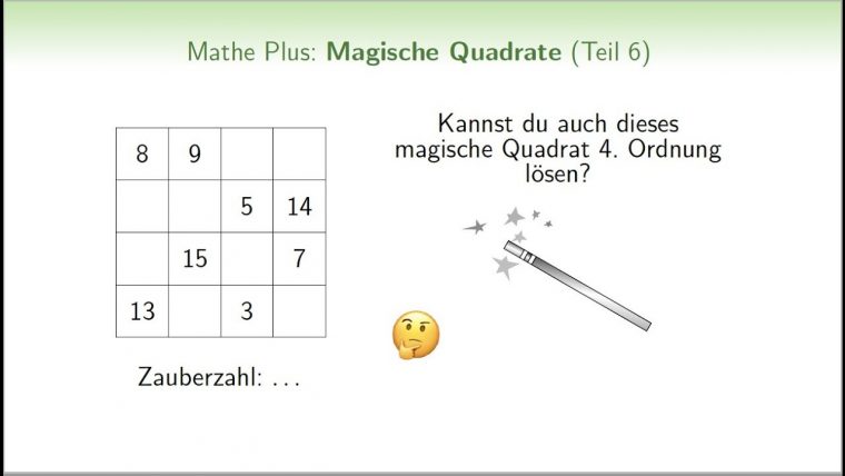 magisches quadrat generator