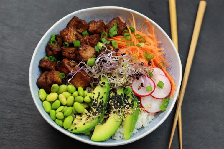 poke bowl vegetarisch rezept