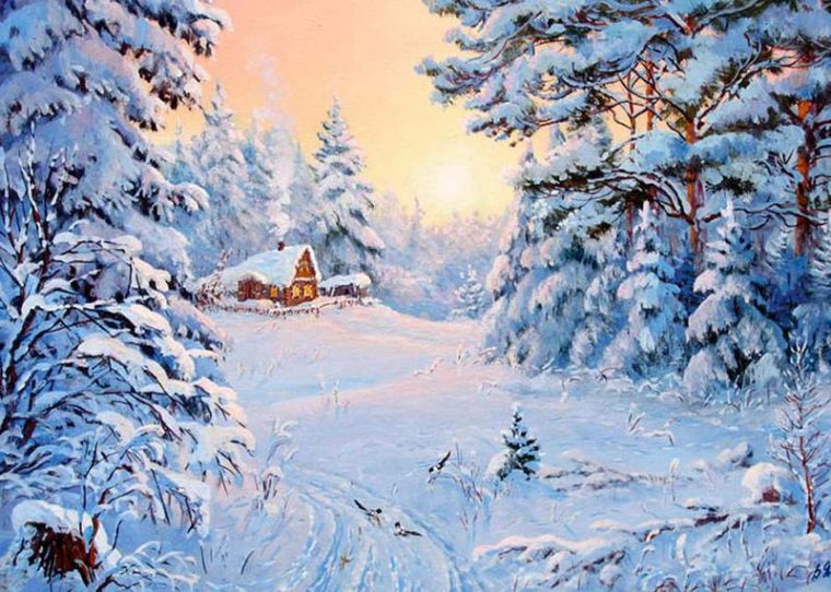 0_108472_1719E253_Orig  Paysage Hivernal, Paysage, Paysage Enneigé tout Dessin Paysage Hiver