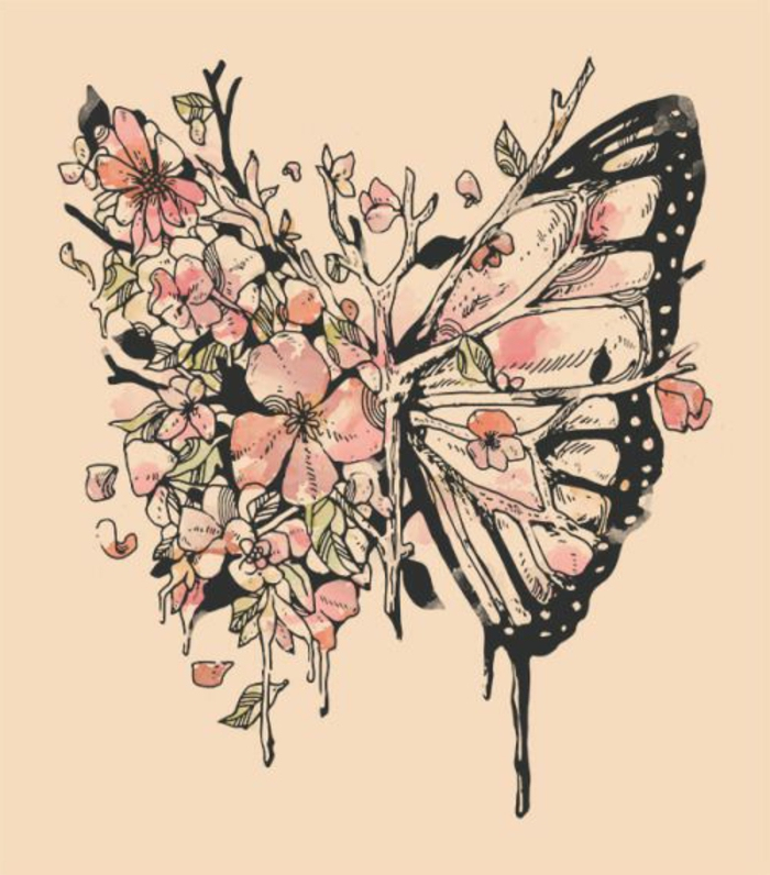 1001 + Idées De Dessin De Papillon Pour S&amp;#039;Inspirer Et Apprendre Comment tout Dessin Papillon Facile 
