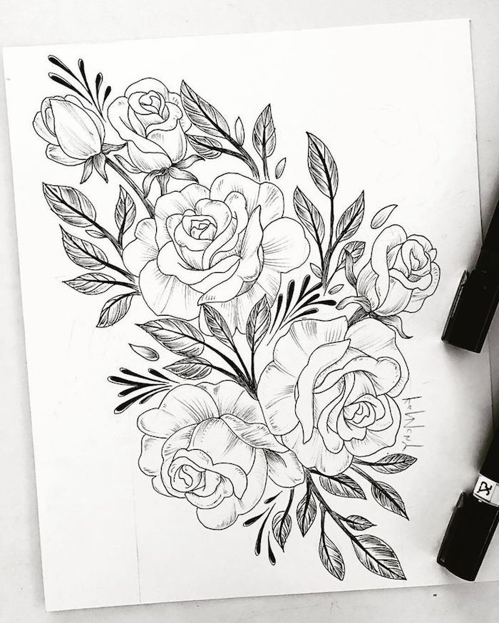 1001 + Images De Dessin De Fleur Pour Apprendre À Dessiner  Dessin De encequiconcerne Fleurs Dessin 