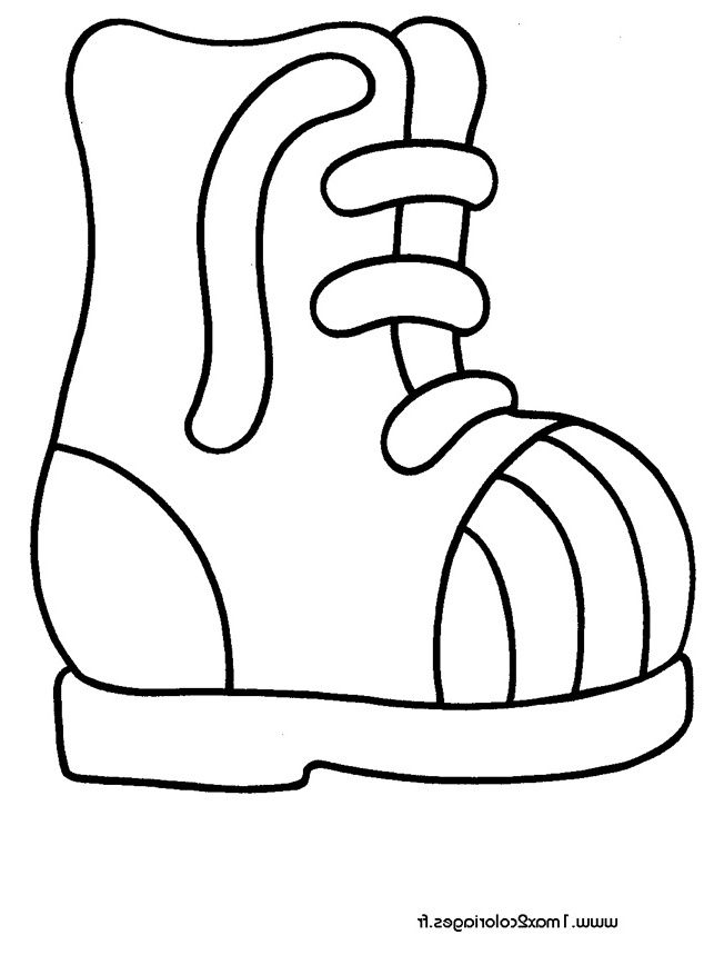 11 Bon Coloriage Chaussure Pictures  Coloriage Chaton, Coloriage à Coloriage Chaussure 