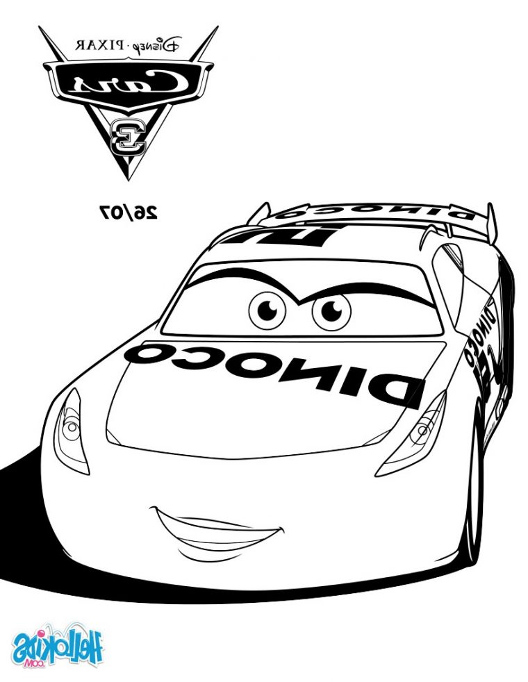 11 Impressionnant De Dessin A Colorier Cars 3 Stock – Coloriage : Coloriage intérieur Dessin À Colorier Cars