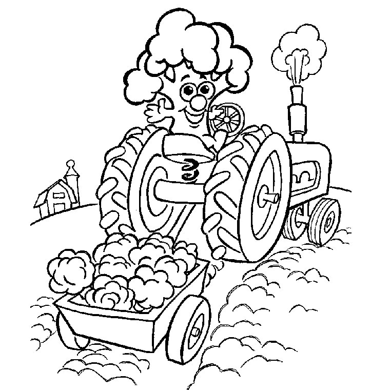 117 Dessins De Coloriage Tracteur À Imprimer pour Coloriage A Imprimer Tracteur 