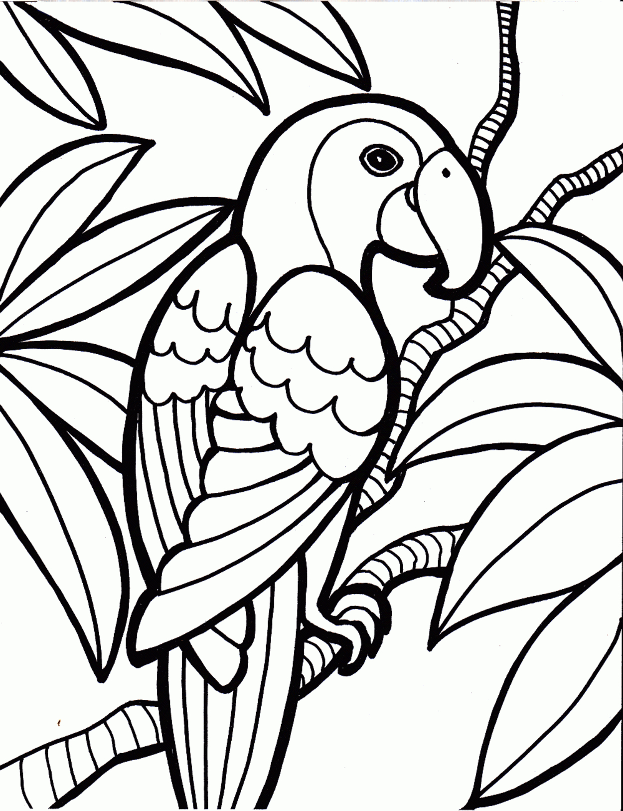 119 Dessins De Coloriage Oiseau À Imprimer Sur Laguerche - Page 8 destiné Dessin A Imprimer Et Colorier