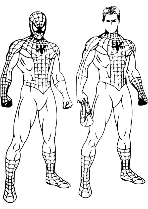 12 Classique Coloriage Spiderman À Imprimer Gratuit Pics - Coloriage encequiconcerne Coloriage À Imprimer Gratuit Spiderman 
