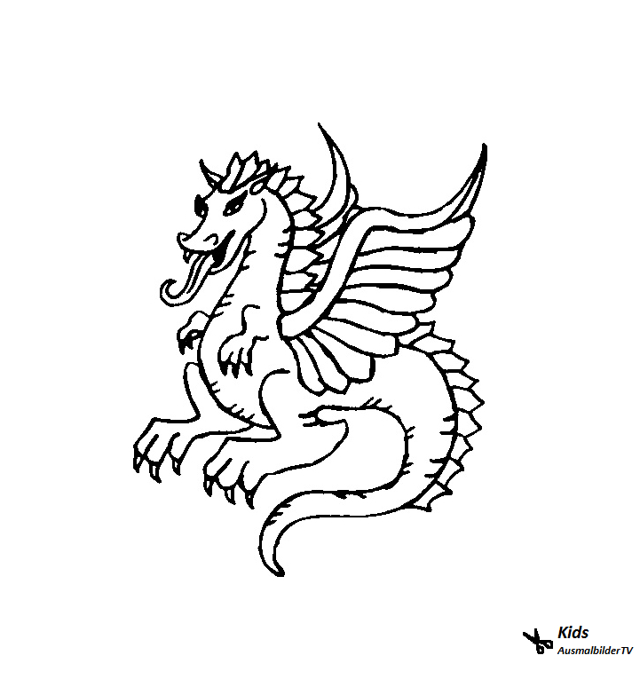 13 Coloriage Dragon En Ligne Gratuit À Imprimer - Livre Coloriage Gratuit concernant Dragon A Colorier 