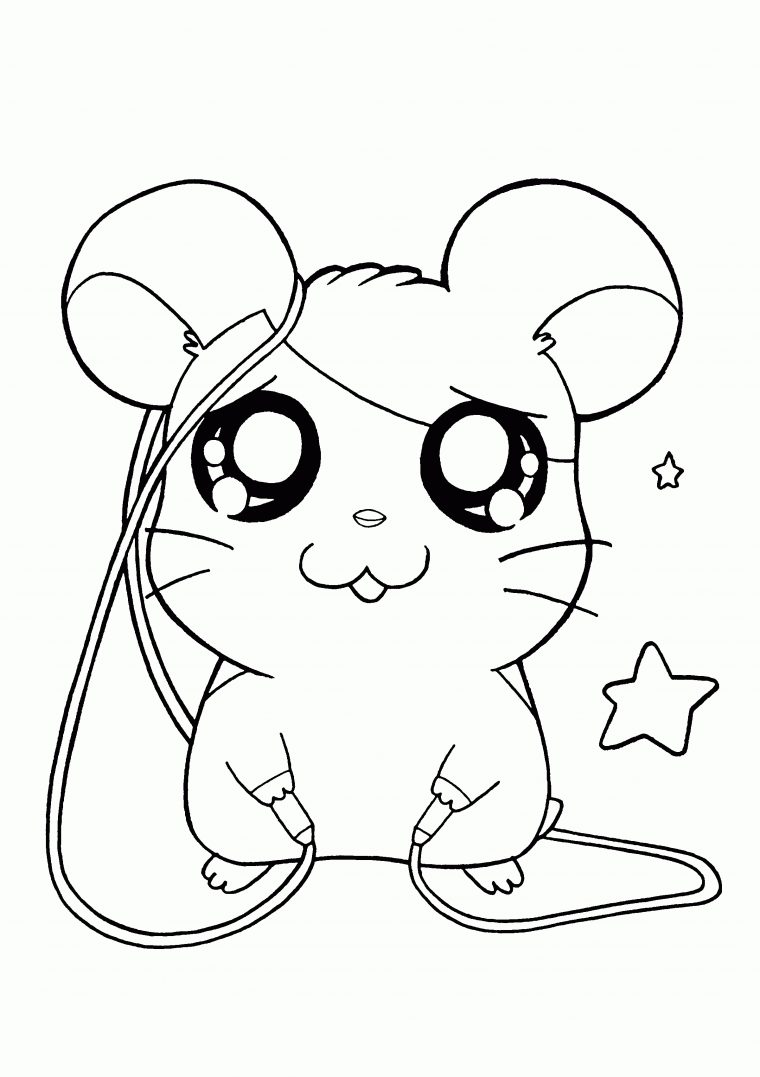 130 Dessins De Coloriage Hamtaro À Imprimer Sur Laguerche – Page 1 destiné Coloriage De Hamster A Imprimer