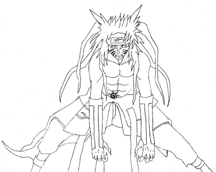 133 Dessins De Coloriage Naruto À Imprimer Sur Laguerche – Page 9 encequiconcerne Coloriage Naruto Shippuden Sasuke