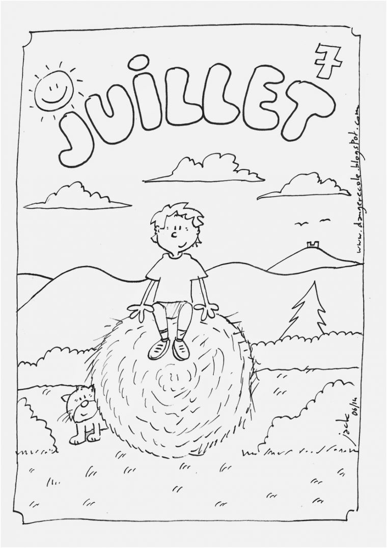 14 À Couper Le Souffle Coloriage Juin Maternelle Gallery – Coloriage à Coloriage Septembre