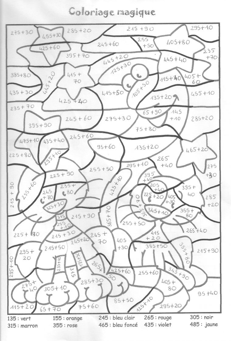 15 Coloriage Magique Multiplications À Trous Cm1  30000 ++ Collections concernant Coloriage Magique Ce1 Multiplication A Imprimer