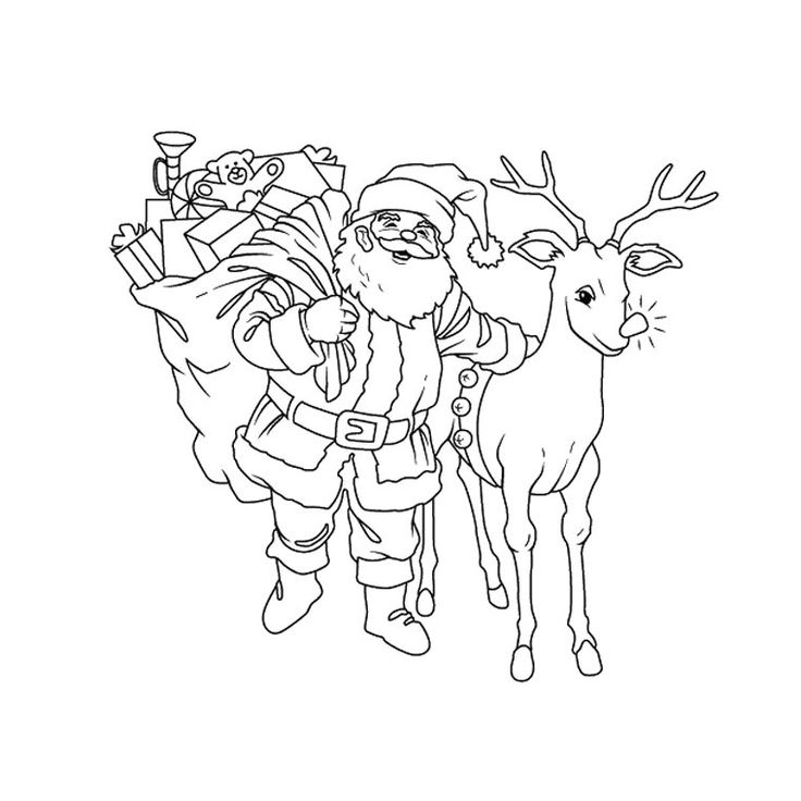 15 Nice Coloriage Pere Noel Maternelle Stock  Noel Maternelle, Pere dedans Coloriages Traineau Pere Noel A Imprimer 