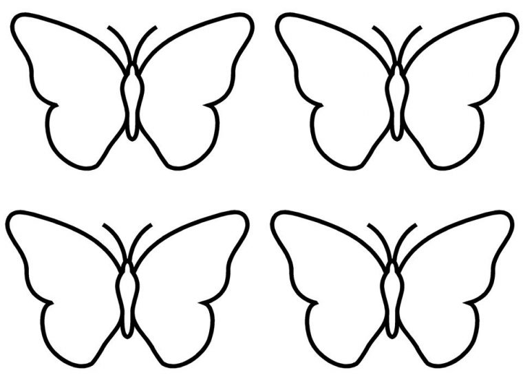 15 Nouveau De Dessin Papillon À Imprimer Collection  Coloriage avec Fleur A Imprimer Et Decouper