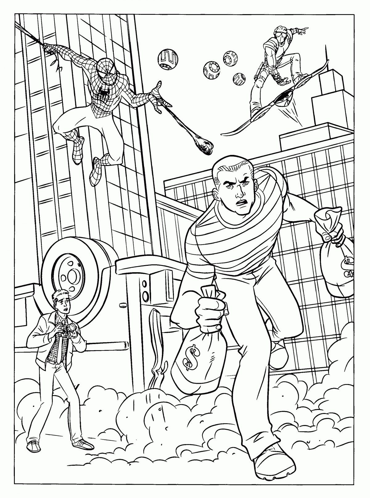 167 Dessins De Coloriage Spiderman À Imprimer Sur Laguerche - Page 14 pour Dessin A Colorier Imprimer